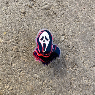 Ghostface Scream Theme Pin